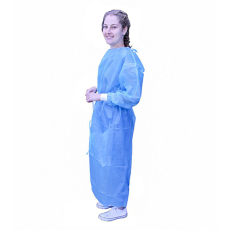 10 Medi-Inn® Schutzkittel 139 cm x 139 cm blau